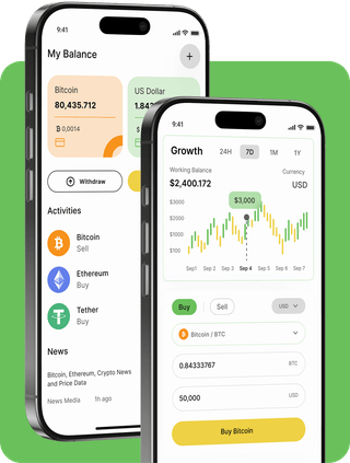 Élan Monrix trading platform with live market data